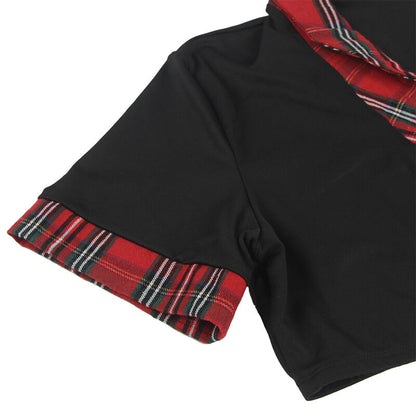 SUBBLIME - COSTUME SEXY DA SCUOLA CON TOP L/XL - SUBBLIME COSTUMES | Lingerie Harness Boutique