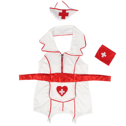 SUBBLIME - SEXY NURSE COSTUME DRESS S/M