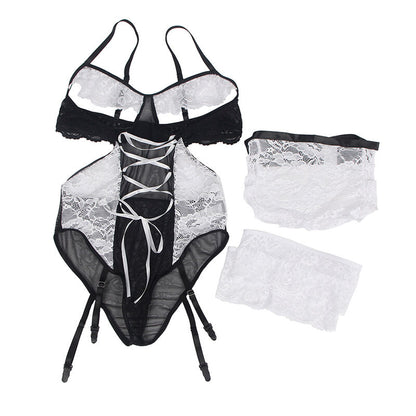 SUBBLIME - COSTUME DA CAMERIERA L/XL - SUBBLIME COSTUMES | Lingerie Harness Boutique