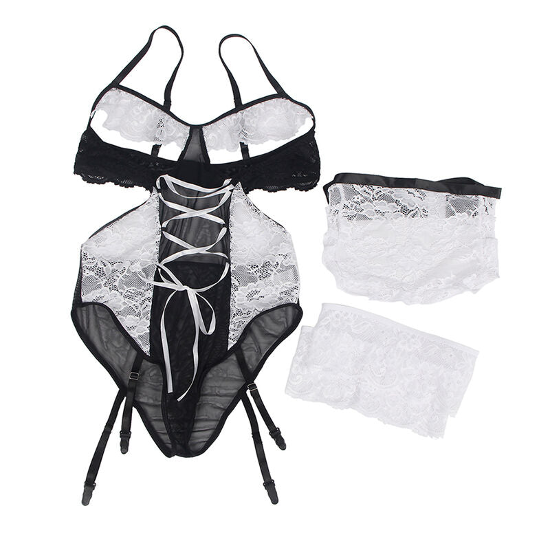 SUBBLIME - COSTUME DA CAMERIERA L/XL - SUBBLIME COSTUMES | Lingerie Harness Boutique
