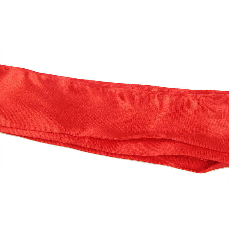 SUBBLIME - VESTAGLIA IN TESSUTO TRASPARENTE CON DETTAGLI IN PIZZO ROSSO L/XL - SUBBLIME BABYDOLLS | Lingerie Harness Boutique
