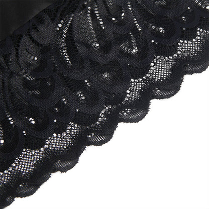 SUBBLIME - BABYDOLL CON PETTO STAMPA FLOREALE NERO L/XL - SUBBLIME BABYDOLLS | Lingerie Harness Boutique