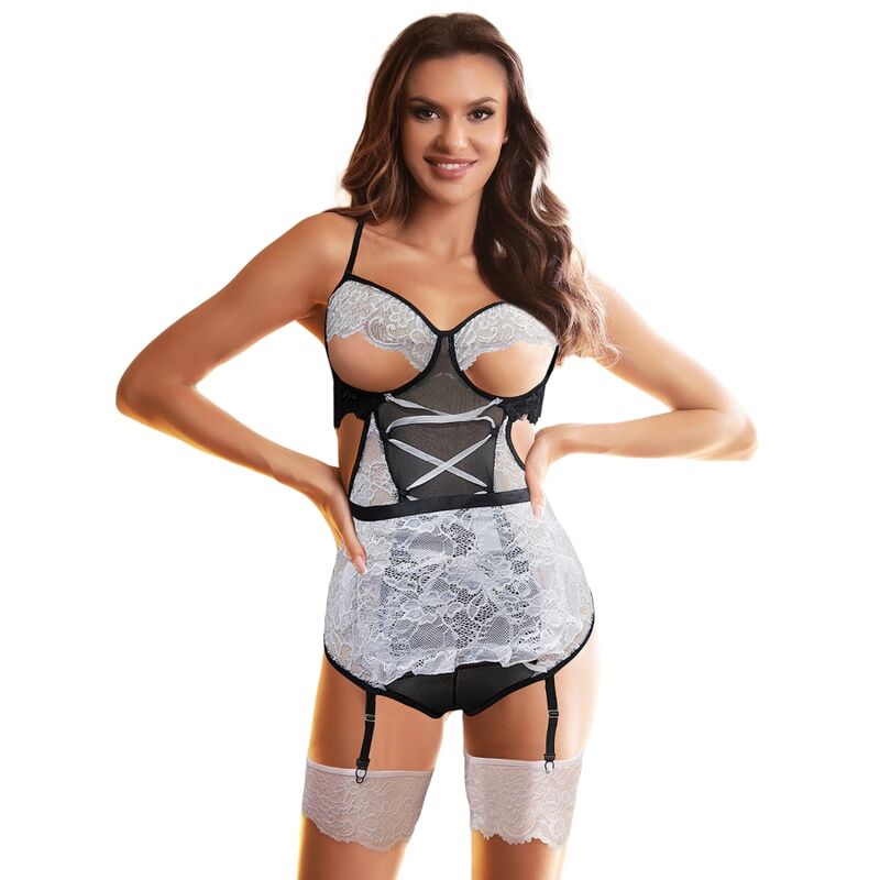 SUBBLIME - COSTUME DA CAMERIERA L/XL - SUBBLIME COSTUMES | Lingerie Harness Boutique