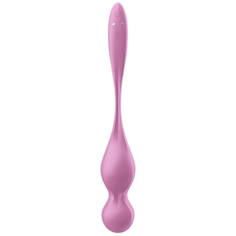 SATISFYER - LOVE BIRDS PALLE VIBRANTI KEGEL ROSA - SATISFYER BALLS | Lingerie Harness Boutique