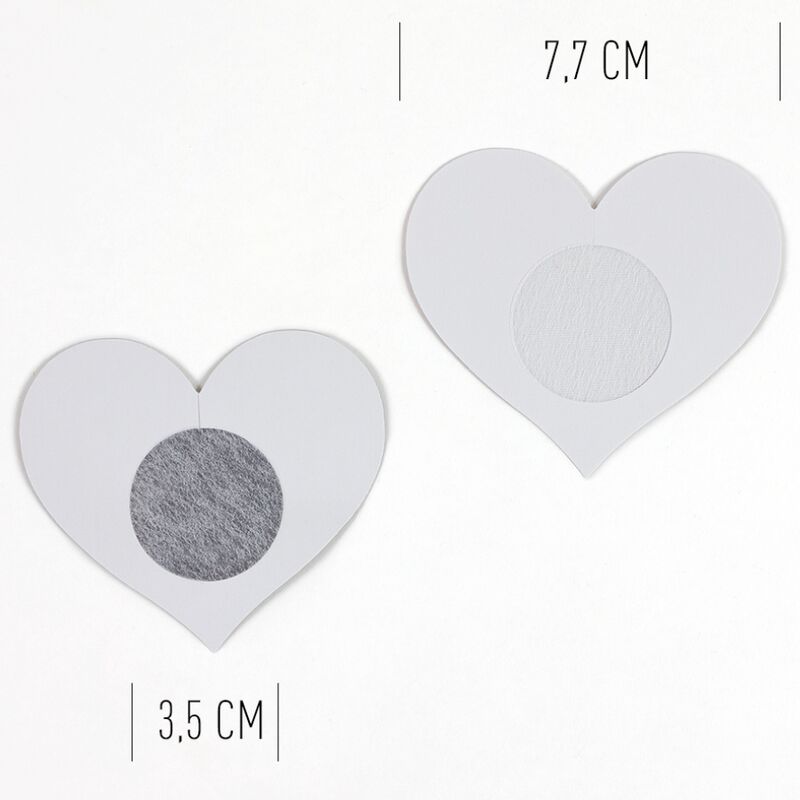 SECRET PLAY - WOW TETTE! COPRI CAPEZZOLI A CUORE - SECRETPLAY 100% FETISH | Lingerie Harness Boutique