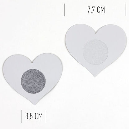 SECRET PLAY - WOW TETTE! COPRI CAPEZZOLI A CUORE - SECRETPLAY 100% FETISH | Lingerie Harness Boutique