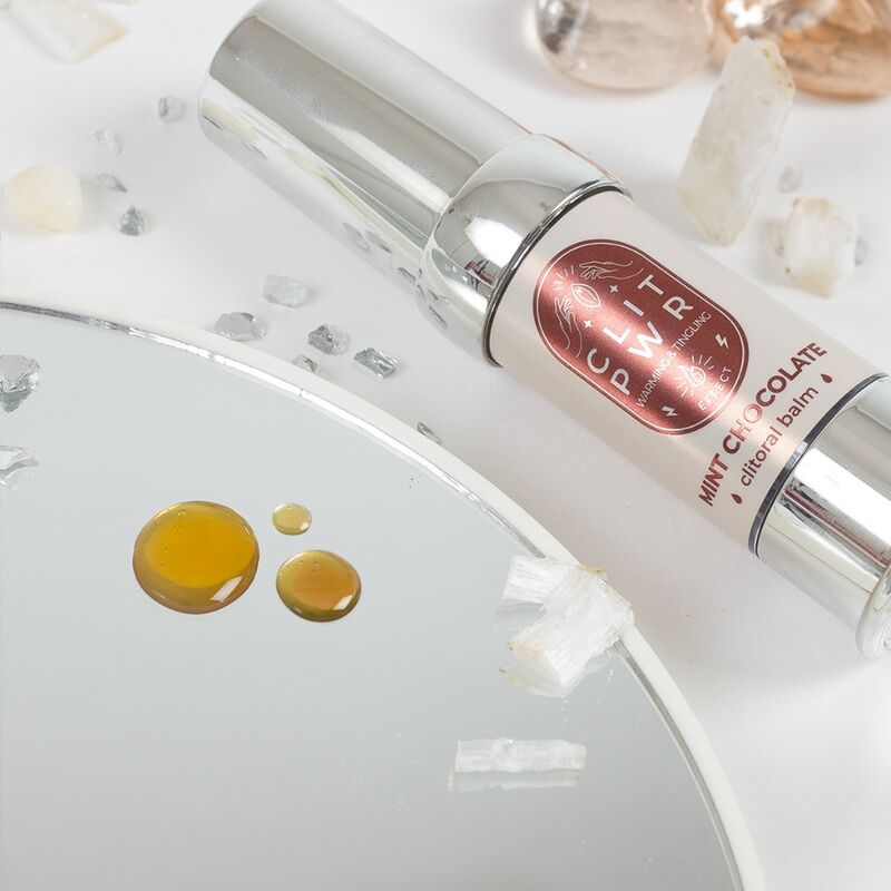 SECRET PLAY - CLIT PWR BALSAMO CLITORIDE MENTA CIOCCOLATO - SECRETPLAY COSMETIC | Lingerie Harness Boutique