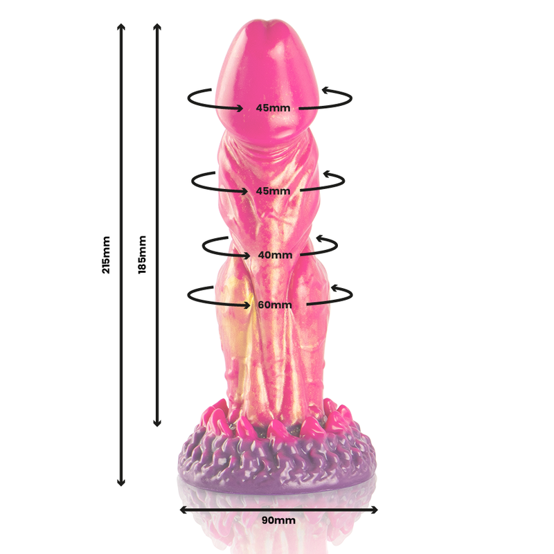EPIC - FUOCO MITOLOGICO DEL DILDO DI CERBERUS - EPIC | Lingerie Harness Boutique