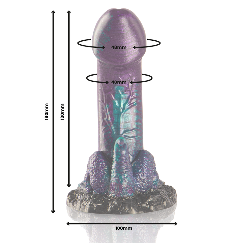 EPIC - DILDO BASILISCO DOPPIO PIACERE SCALE TAGLIA PICCOLA - EPIC | Lingerie Harness Boutique