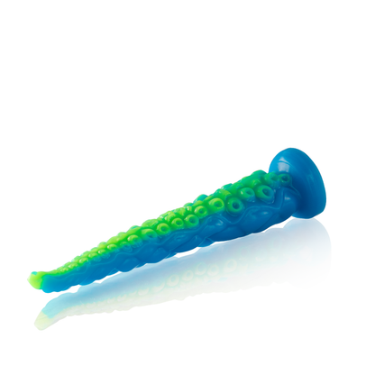 EPIC - FLUORESCENT DILDO WITH THIN SCYLLA TENTACLES SMALL SIZE