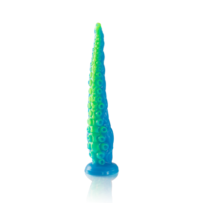 EPIC - FLUORESCENT DILDO WITH THIN SCYLLA TENTACLES SMALL SIZE