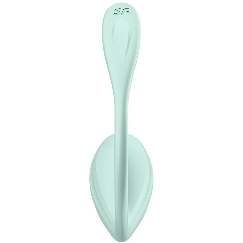 SATISFYER - STIMOLATORE PUNTO G PETALE LISCIO VERDE ACQUA APP GRATUITA - SATISFYER PARTNER | Lingerie Harness Boutique