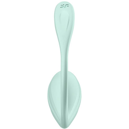 SATISFYER - STIMOLATORE PUNTO G PETALE LISCIO VERDE ACQUA APP GRATUITA - SATISFYER PARTNER | Lingerie Harness Boutique
