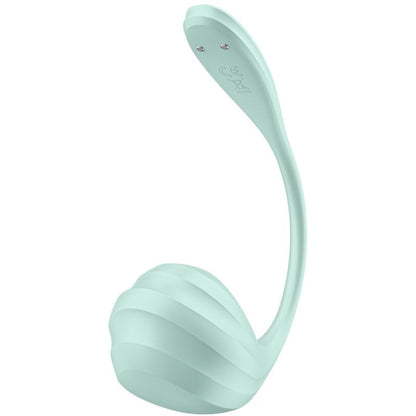 SATISFYER - STIMOLATORE PUNTO G PETALE LISCIO VERDE ACQUA APP GRATUITA - SATISFYER PARTNER | Lingerie Harness Boutique