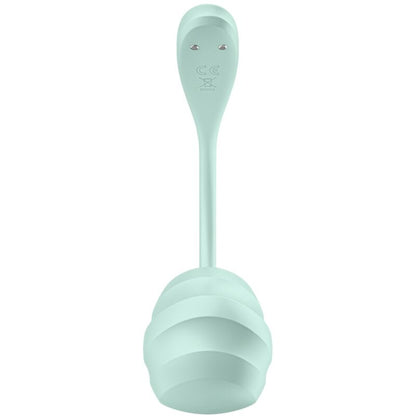 SATISFYER - STIMOLATORE PUNTO G PETALE LISCIO VERDE ACQUA APP GRATUITA - SATISFYER PARTNER | Lingerie Harness Boutique