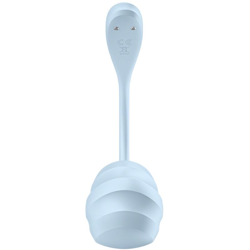 SATISFYER - STIMOLATORE PUNTO G PETALE LISCIO SKY BLUE APP GRATUITA - SATISFYER PARTNER | Lingerie Harness Boutique