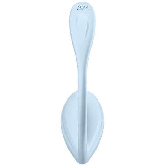 SATISFYER - STIMOLATORE PUNTO G PETALE LISCIO SKY BLUE APP GRATUITA - SATISFYER PARTNER | Lingerie Harness Boutique