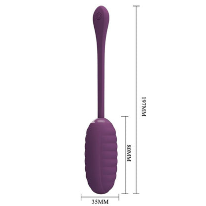 PRETTY LOVE - RECHARGEABLE VIBRATING EGG CASPER PURPLE