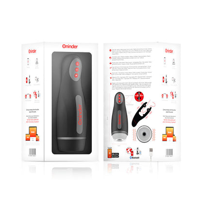 ONINDER - SEOUL MASTURBATORE MASCHILE RICARICABILE 10 VELOCITÀ - APP GRATUITA - ONINDER | Lingerie Harness Boutique