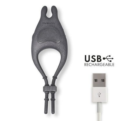 ONINDER - ANELLO VIBRATORE REGOLABILE RICARICABILE PAMPA CON STIMOLATORE CLITORIDE 10 VELOCITÀ - APP GRATUITA - ONINDER | Lingerie Harness Boutique