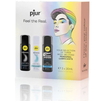 PJUR - SET PRIDE PREMIUM LUBRICANTS 3 X 30 ML