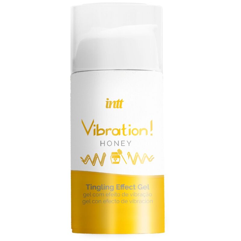 INTT - POTENTE GEL LIQUIDO VIBRATORE AL MIELE STIMOLANTE INTIMO 15 ML - INTT UNISEX AROUSAL GEL | Lingerie Harness Boutique