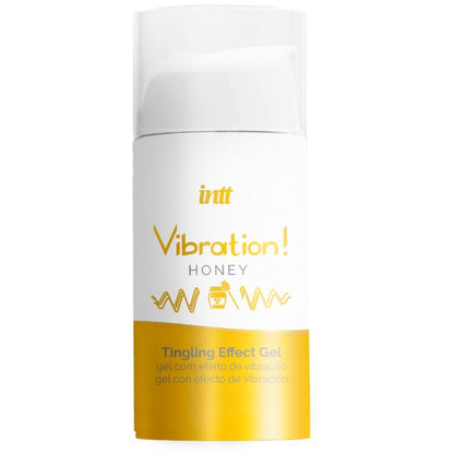 INTT - POTENTE GEL LIQUIDO VIBRATORE AL MIELE STIMOLANTE INTIMO 15 ML - INTT UNISEX AROUSAL GEL | Lingerie Harness Boutique