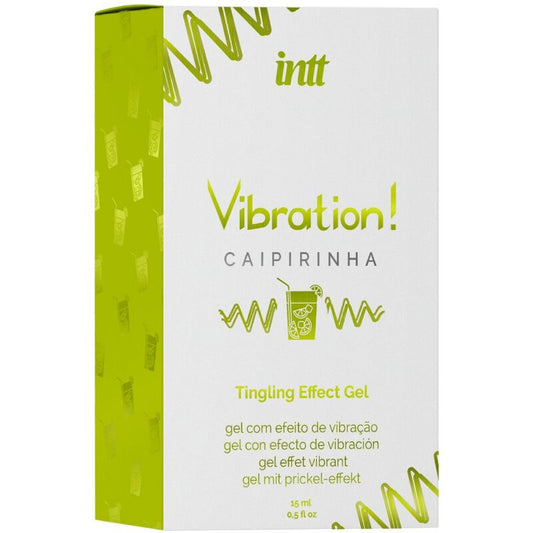 INTT - POTENTE STIMOLANTE INTIMO CAIPIRINHA GEL VIBRATORE LIQUIDO 15 ML - INTT UNISEX AROUSAL GEL | Lingerie Harness Boutique