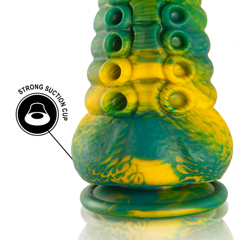 EPIC - DILDO TENTACOLO VERDE CETUS DI GRANDI DIMENSIONI - EPIC | Lingerie Harness Boutique