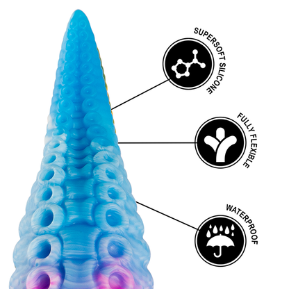 EPIC - DILDO CON TENTACOLI BLU PHORCYS GRANDE - EPIC | Lingerie Harness Boutique