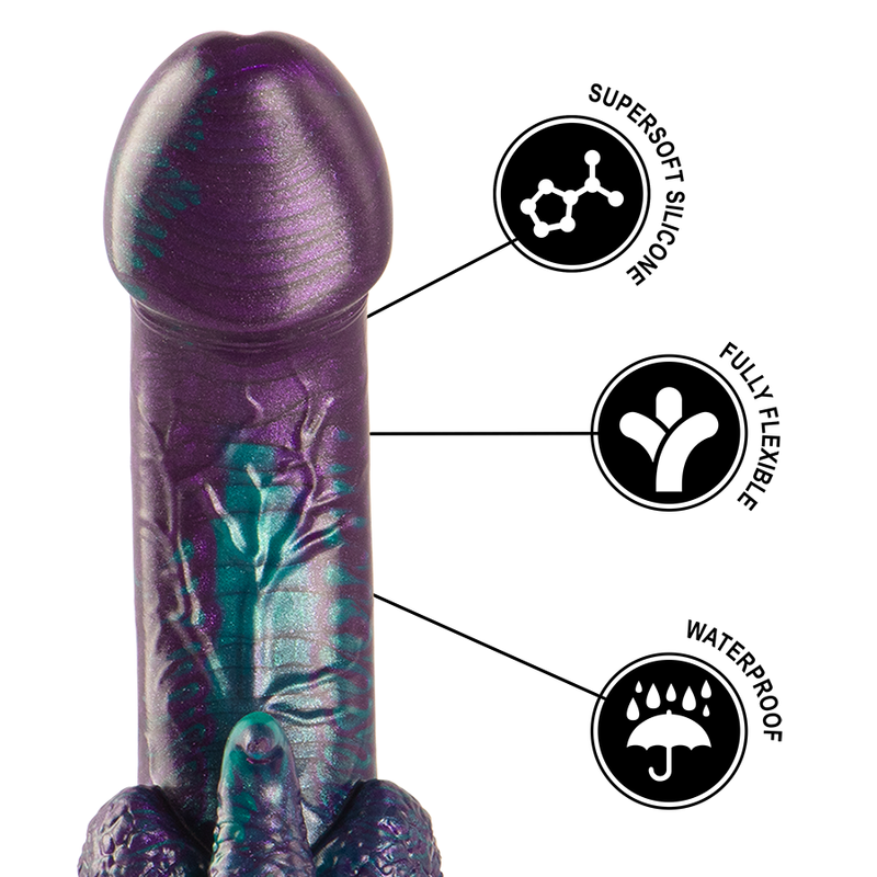 EPIC - DILDO BASILISCO DOPPIO PIACERE SCALE TAGLIA PICCOLA - EPIC | Lingerie Harness Boutique
