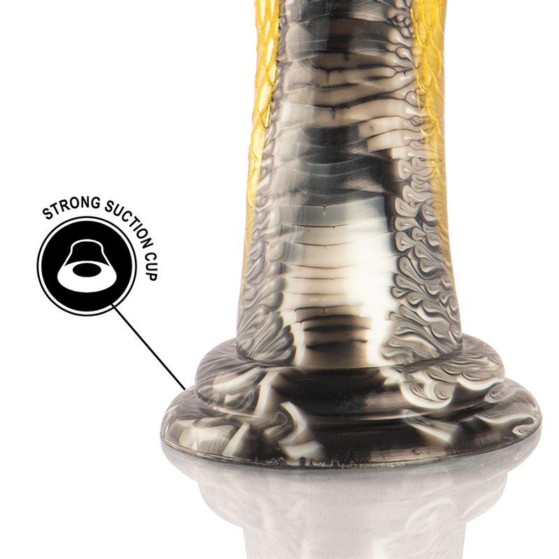 EPIC - DRAKON DILDO GIALLO COBRA - EPIC | Lingerie Harness Boutique