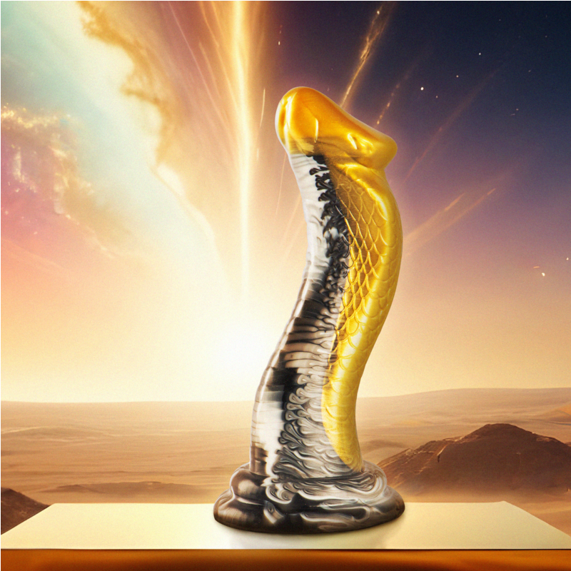 EPIC - DRAKON DILDO GIALLO COBRA - EPIC | Lingerie Harness Boutique