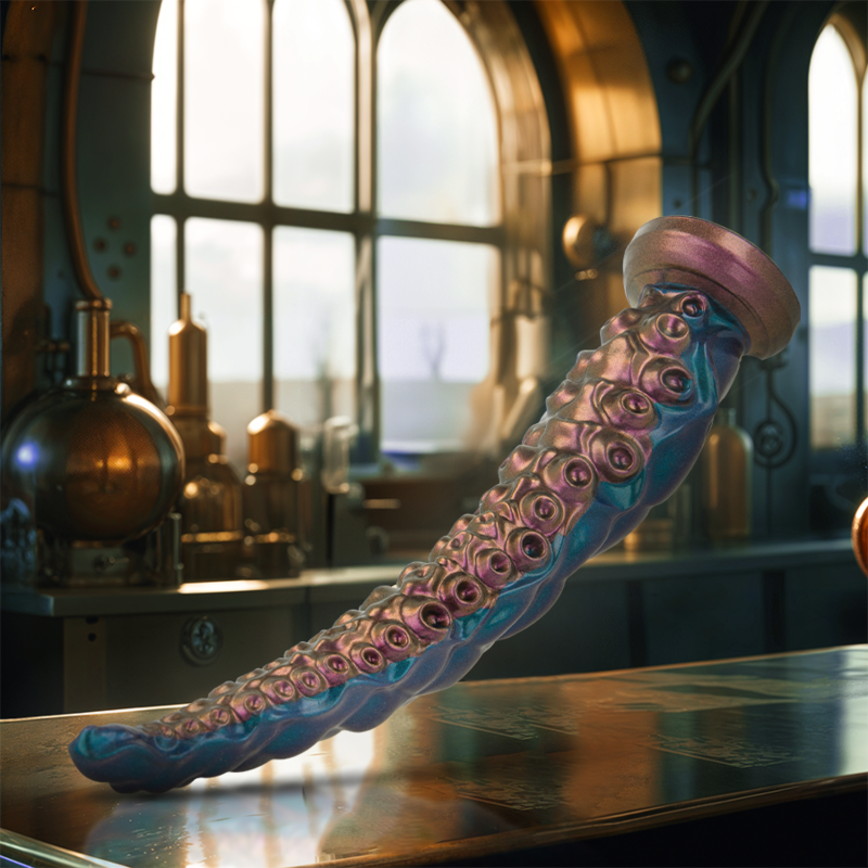 EPIC - DILDO CON TENTACOLO FINE DI CARIBDI DIMENSIONI GRANDI - EPIC | Lingerie Harness Boutique