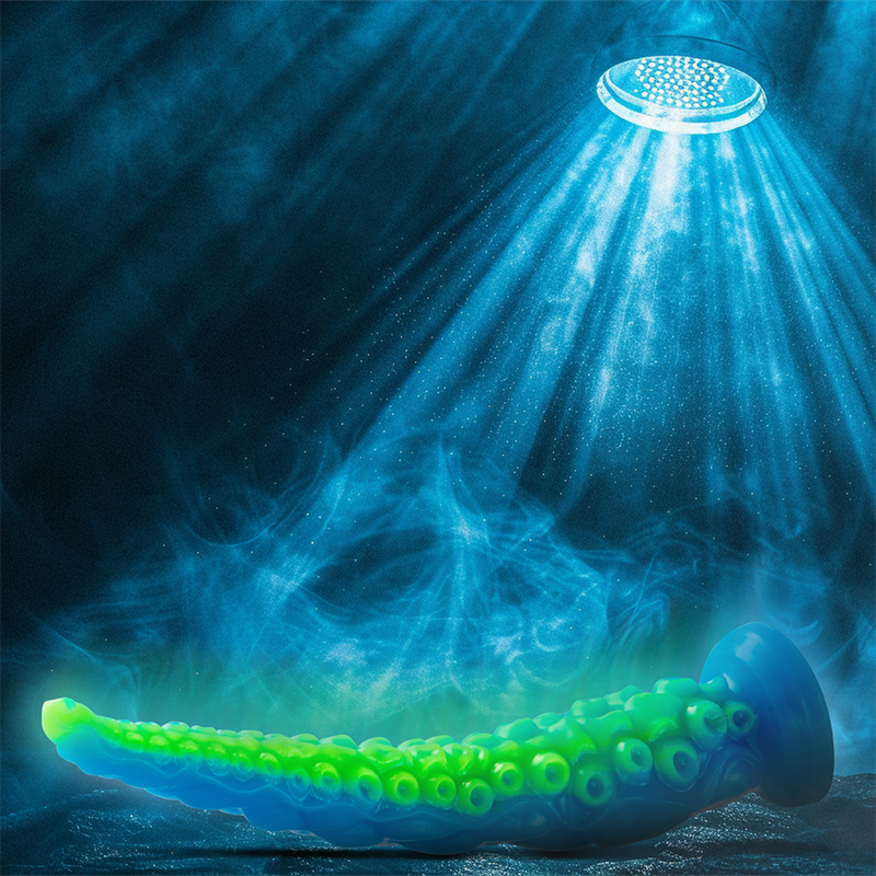 EPIC - DILDO FLUORESCENTE CON TENTACOLI SOTTILI DI SCYLLA DIMENSIONI GRANDI - EPIC | Lingerie Harness Boutique