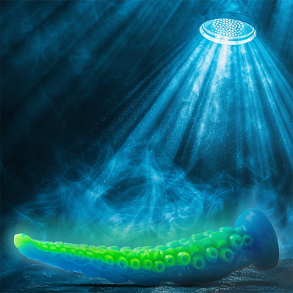 EPIC - FLUORESCENT DILDO WITH THIN SCYLLA TENTACLES SMALL SIZE