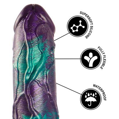 EPIC - DILDO BASILISCO DOPPIO PIACERE SCAMUTO GRANDE TAGLIA - EPIC | Lingerie Harness Boutique