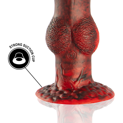 EPIC - PROMETHEUS DILDO TITAN IN FIAMME TELECOMANDO RICARICABILE - EPIC | Lingerie Harness Boutique