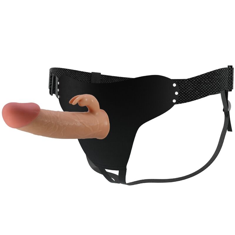 PRETTY LOVE - MAVIS HARNESS SLIP UNIVERSALE CON DILDO 19 CM NATURALE - PRETTY LOVE | Lingerie Harness Boutique