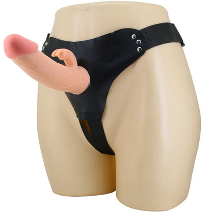 PRETTY LOVE - MAVIS HARNESS SLIP UNIVERSALE CON DILDO 19 CM NATURALE - PRETTY LOVE | Lingerie Harness Boutique