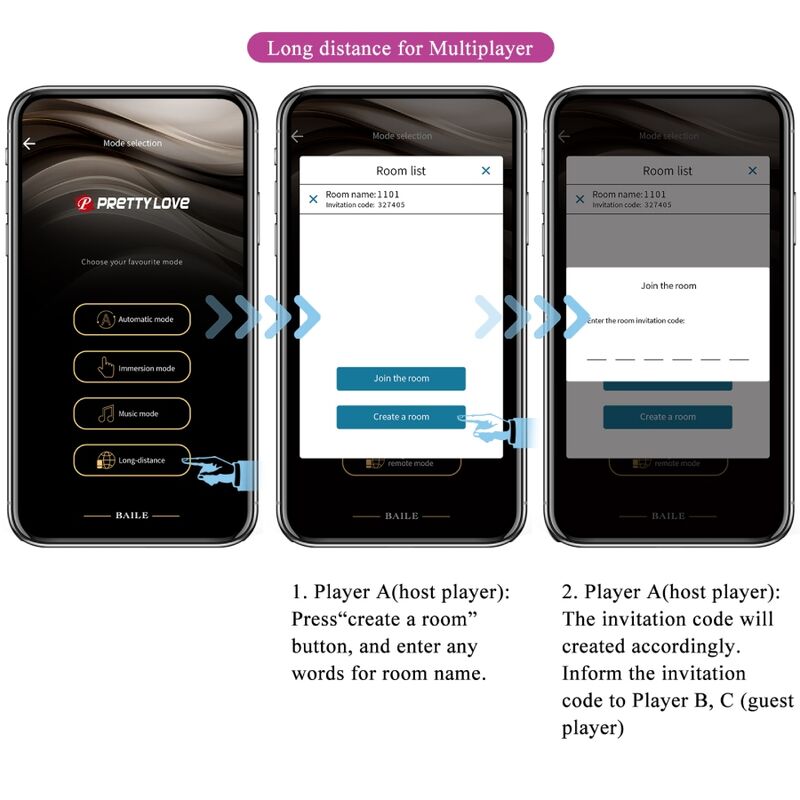 PRETTY LOVE - ETHAN VIBRATORE RICARICABILE VIOLA - PRETTY LOVE SMART | Lingerie Harness Boutique