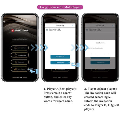 PRETTY LOVE - ETHAN VIBRATORE RICARICABILE VIOLA - PRETTY LOVE SMART | Lingerie Harness Boutique