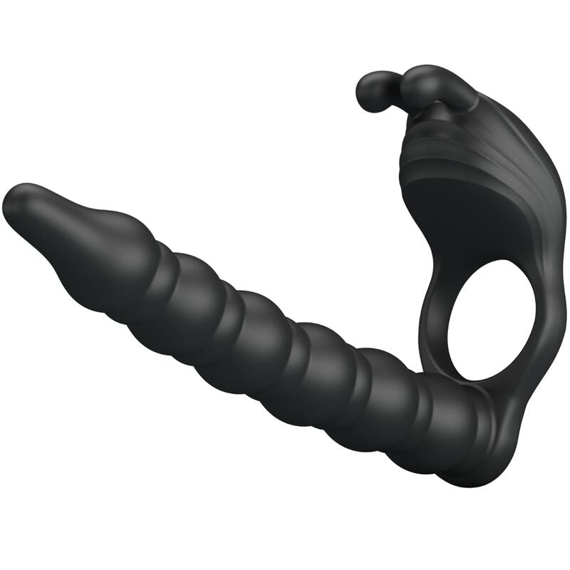 PRETTY LOVE - BLACKNEY ANELLI PER PENE CON SPINA VIBRATORE - PRETTY LOVE | Lingerie Harness Boutique