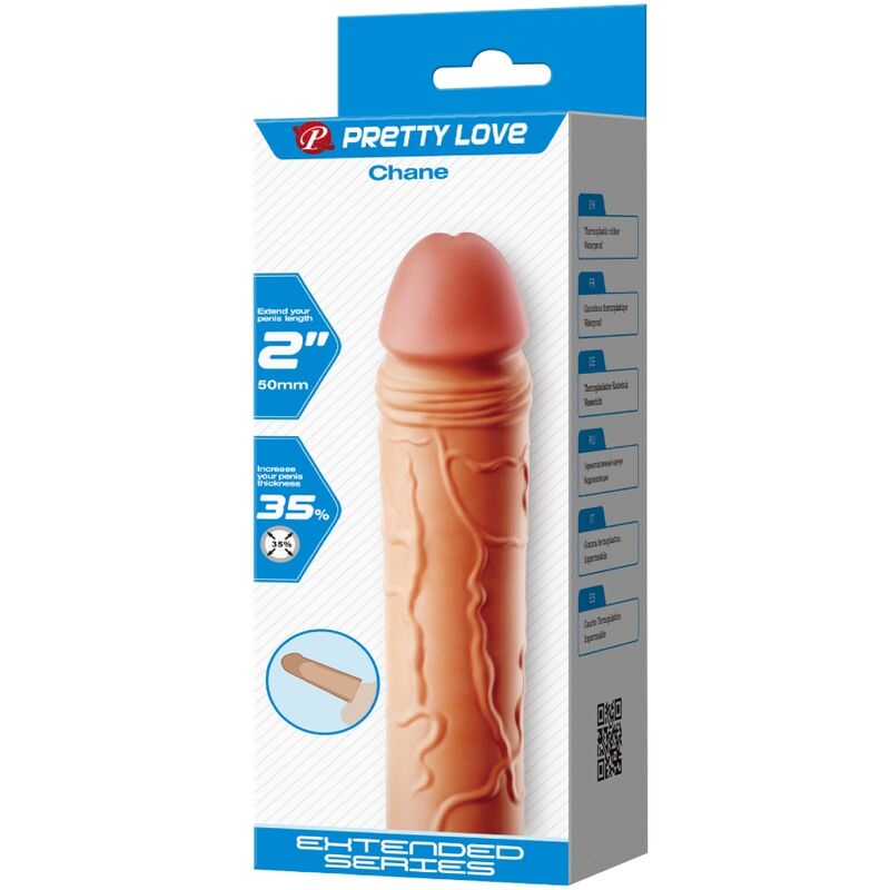 PRETTY LOVE - ESTENSORE PER PENE CHANE COVER FLESH - PRETTY LOVE MALE | Lingerie Harness Boutique