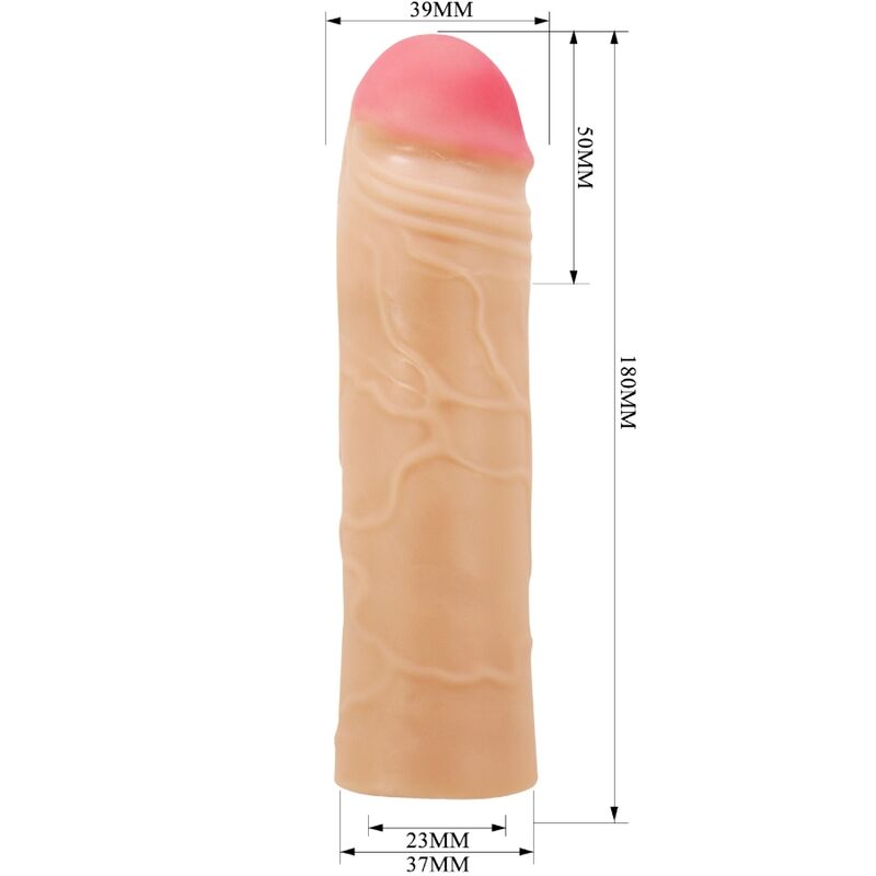 PRETTY LOVE - ESTENSORE PER PENE CHANE COVER FLESH - PRETTY LOVE MALE | Lingerie Harness Boutique