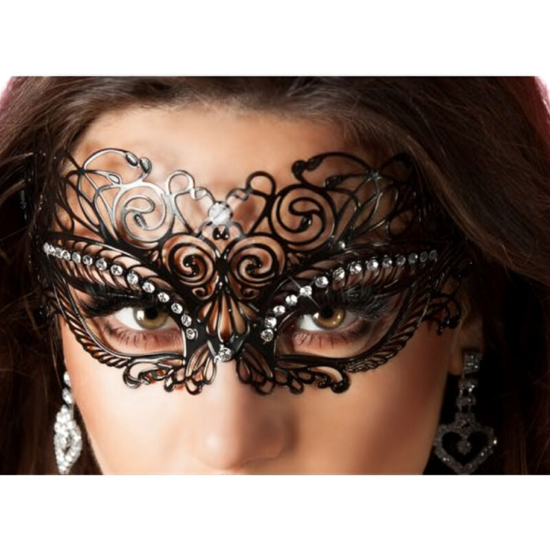 CHILIROSE - CR 3706 MASCHERA NERA - CHILIROSE ACCESORIES | Lingerie Harness Boutique