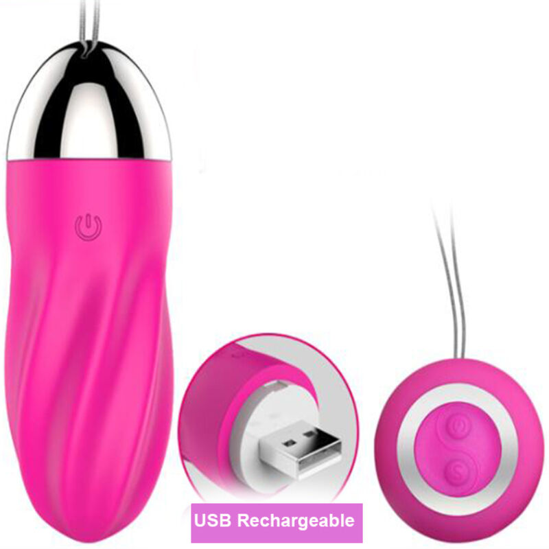 ARMONY - TELECOMANDO UOVO VIBRANTE SWEETY SPIRAL ROSA - ARMONY STIMULATORS | Lingerie Harness Boutique