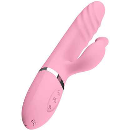 ARMONY - VIBRATORE E SPINTA CON LINGUA ROSA EFFETTO CALORE - ARMONY VIBRATORS | Lingerie Harness Boutique