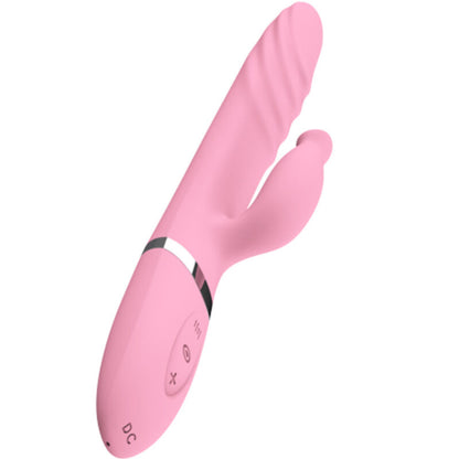 ARMONY - VIBRATORE E SPINTA CON LINGUA ROSA EFFETTO CALORE - ARMONY VIBRATORS | Lingerie Harness Boutique