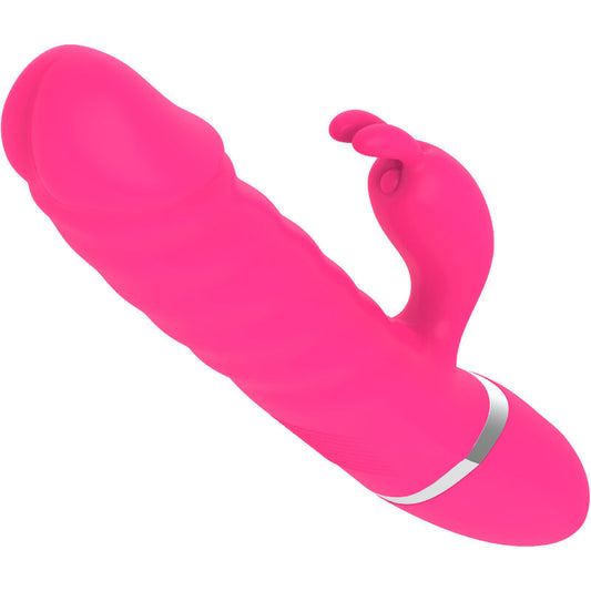 ARMONY - VIBRATING DILDO WITH FUCHSIA VIBRATOR